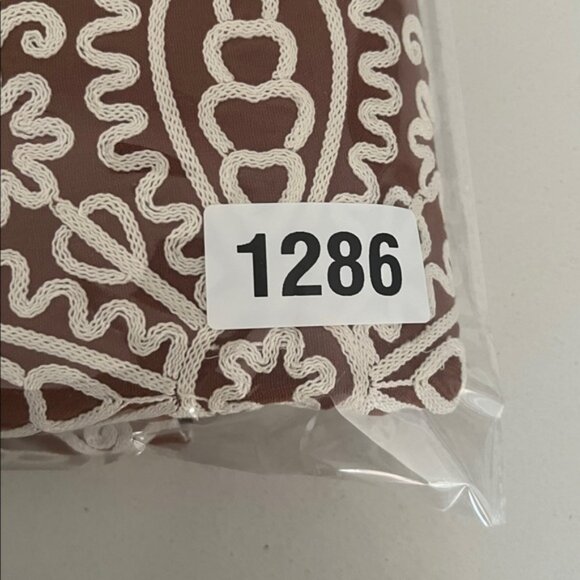 Sezane Calitta Dress in Caramel Ecru Size 6 - Picture 8 of 8